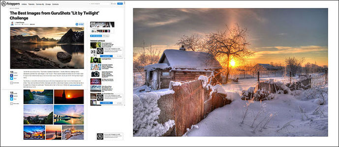 My dear friends, 
my photo was published on Fstoppers website as one of the 100 best images in the "Lit by Twilight" contest. Throughout the competition, thousands of applications and 39.4 million votes were submitted, but the best winners were chosen. See who won as well as the top 100 rated images below.
https://fstoppers.com/contests/best-images-gurushots-lit-twilight-challenge-484776