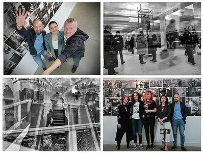 METROLIFE photo project of Alexander Tarasenkov at the Solntsevo Gallery of GBUK Unites Moscow Exhibition Halls as part of the multidisciplinary exhibition Moscow Region. More than 100 black and white street sketches from the life of the Moscow metro.    photos from the opening: Ekaterina Vishnevskaya, Alexander Tarasenkov