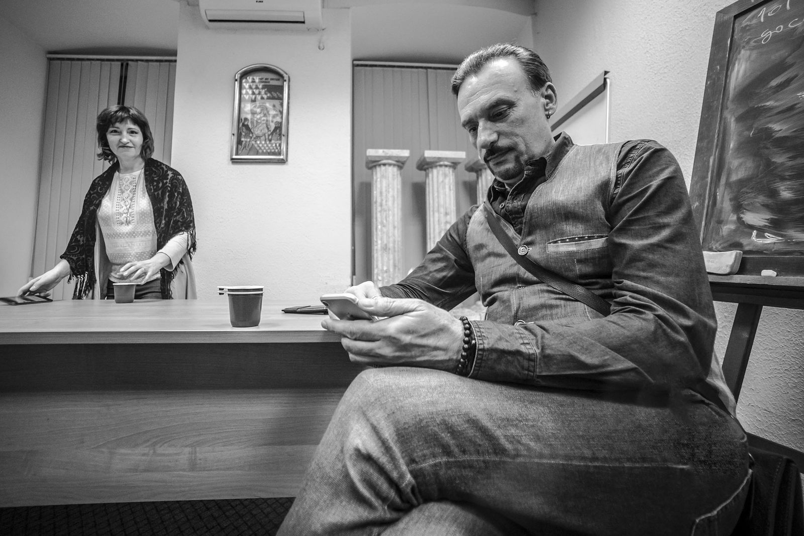 Alexander Tarasenkov (Александр Тарасенков) photographer, Moscow. 22.March 2019, Report from the creative meeting of the photographer Victor Zagumennov.. Untitled