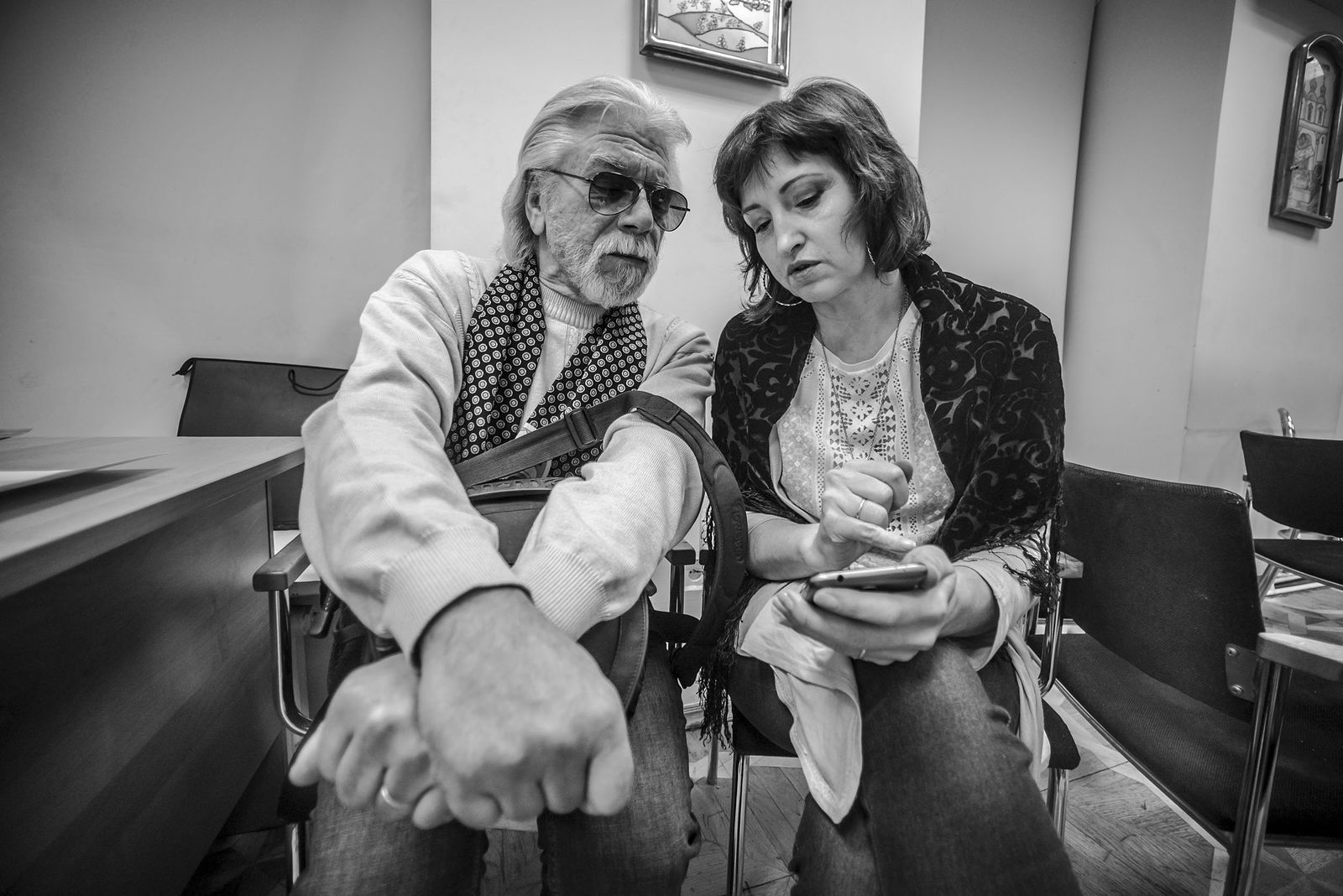 Alexander Tarasenkov (Александр Тарасенков) photographer, Moscow. 22.March 2019, Report from the creative meeting of the photographer Victor Zagumennov.. Untitled