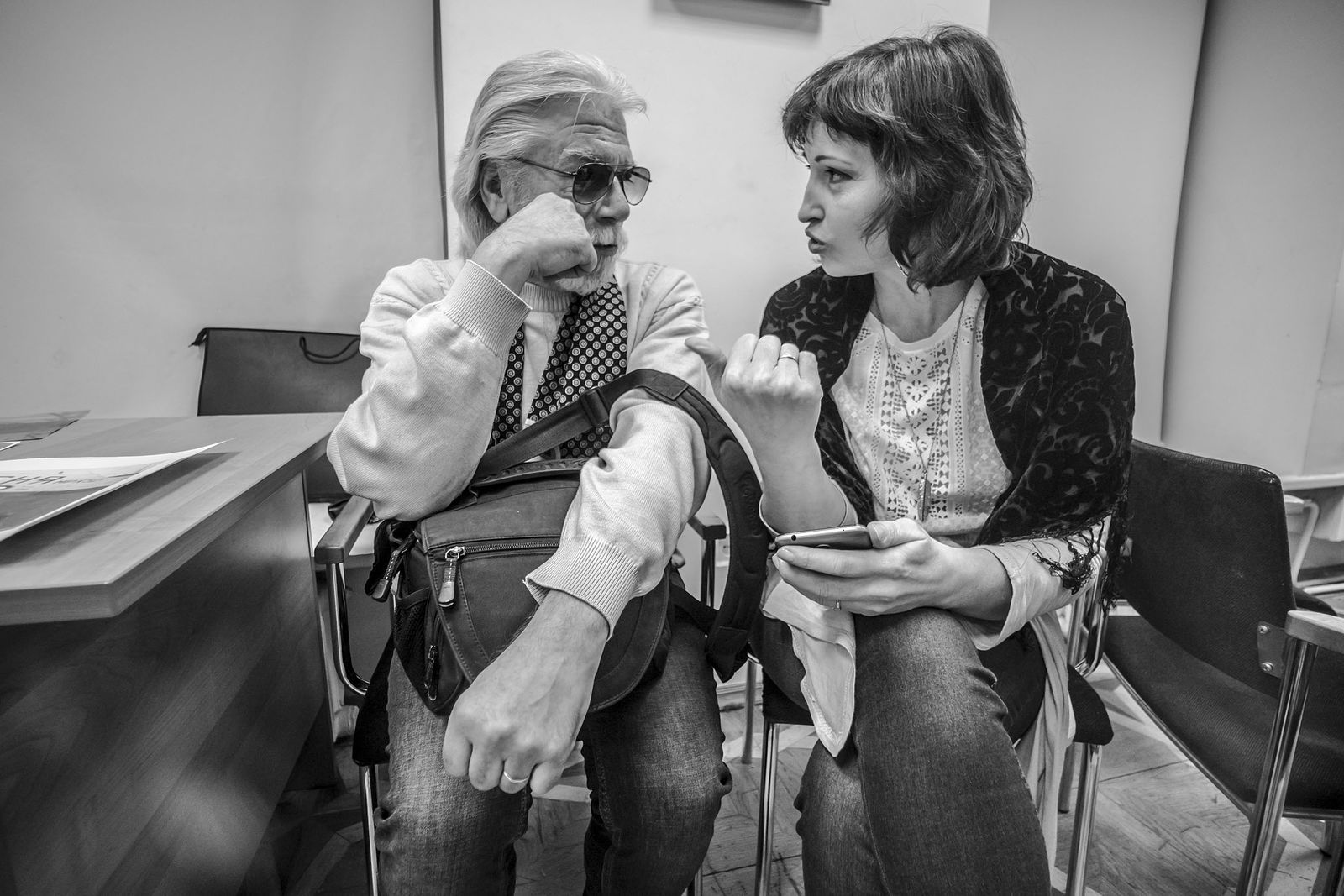 Alexander Tarasenkov (Александр Тарасенков) photographer, Moscow. 22.March 2019, Report from the creative meeting of the photographer Victor Zagumennov.. Untitled