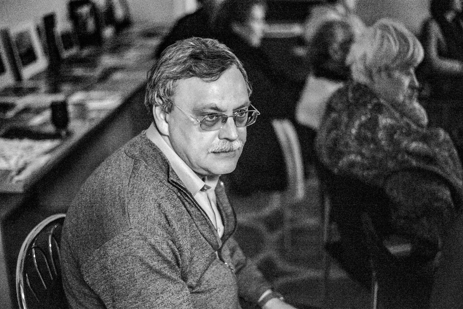 Alexander Tarasenkov (Александр Тарасенков) photographer, Moscow. 22.March 2019, Report from the creative meeting of the photographer Victor Zagumennov.. Untitled